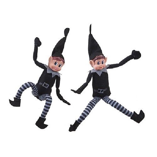 62404 - Xmas Elves BB Elf Bendable 2 Asstd - Dats