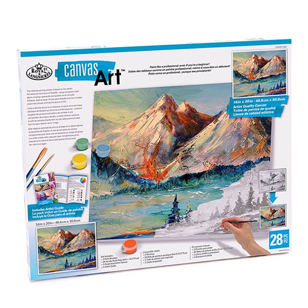 65636 - Canvas Art Landscape Mountains - Dats