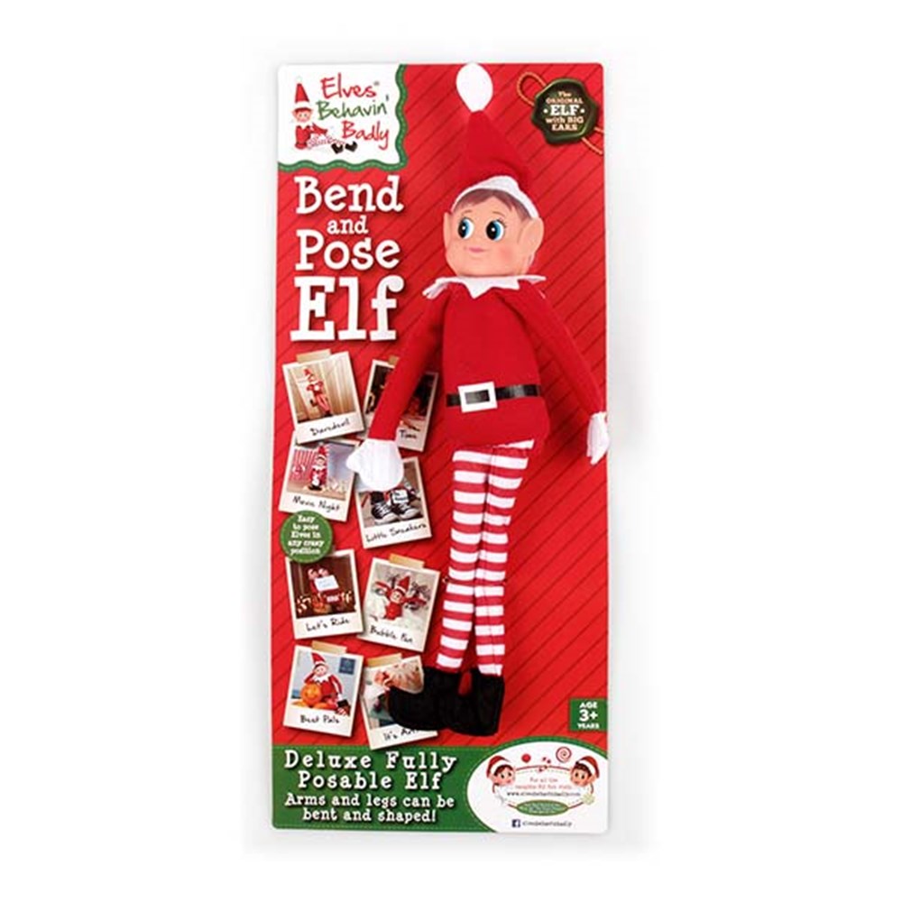 67172 - Xmas Elves BB Elf Bendable Girl - Dats